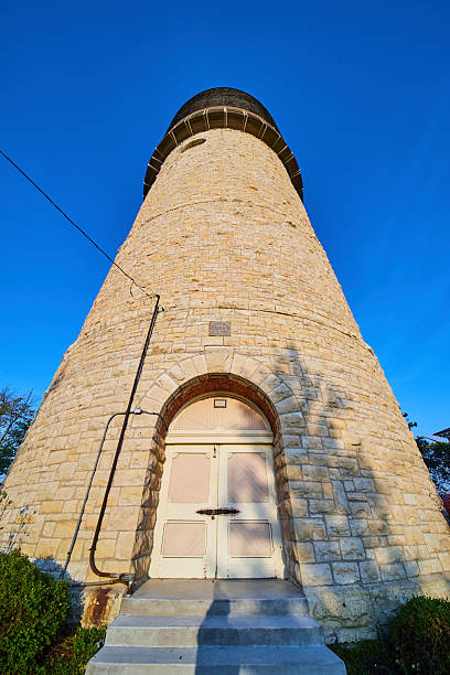 istock Ypsilanti Water Tower at Sunrise, Low Angle View 2209366703