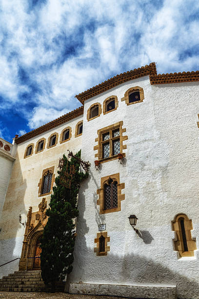 istock Architecture in Old Town Sitges, Catalonia, Spain. 2209367819