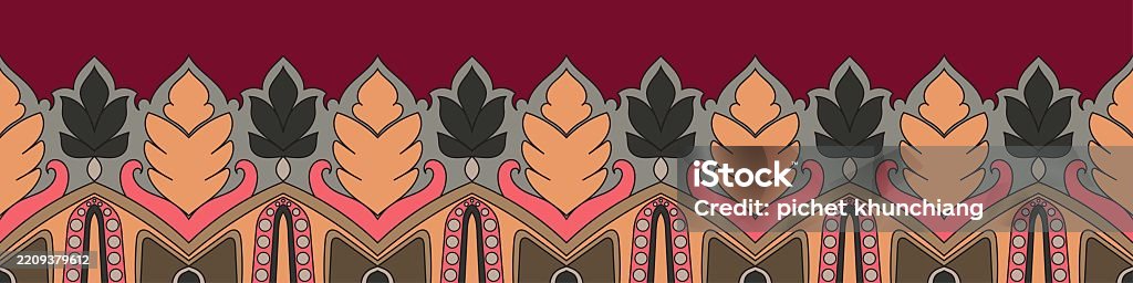 Border Design Patterns Cloth Webethnic Tribal Pattern Borders Horizontal Borders For Fabric Patterns ...