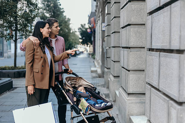 istock Family Strolling Through the City 2209382714