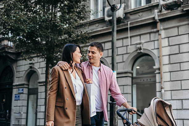 istock Family Stroll in the City 2209382716