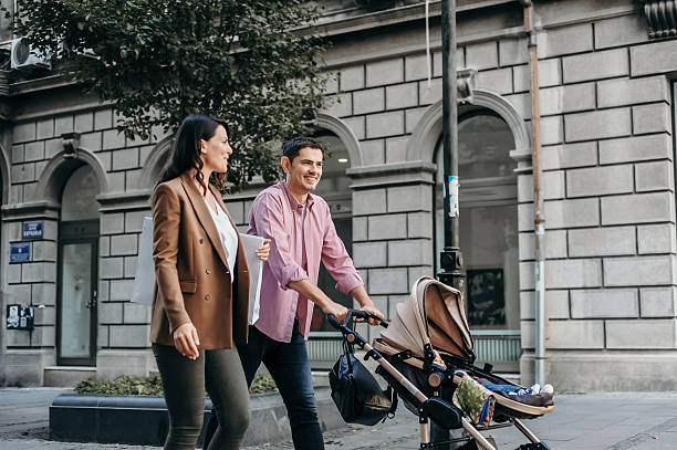 istock Family Stroll in the City 2209382721