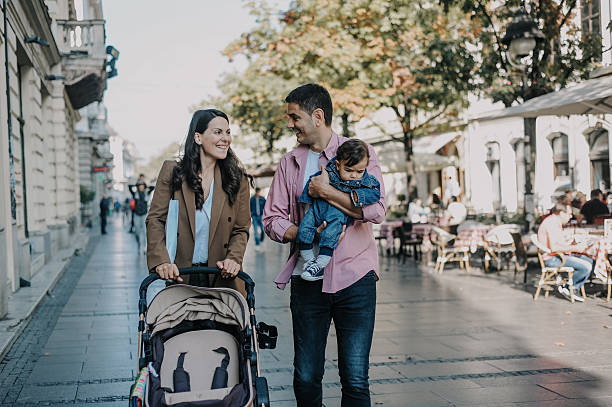 istock Family Stroll in the City 2209382731