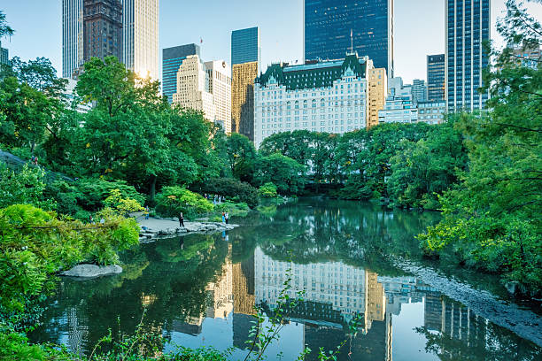 istock Central Park New York City The Pond 2209385488