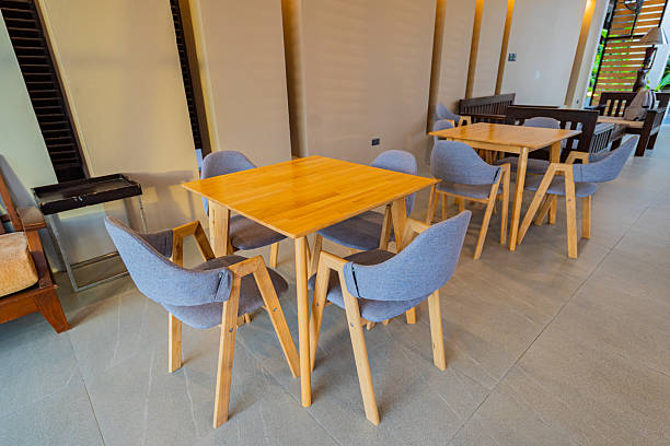 istock Table and chair set or dining and living room table 2209391335