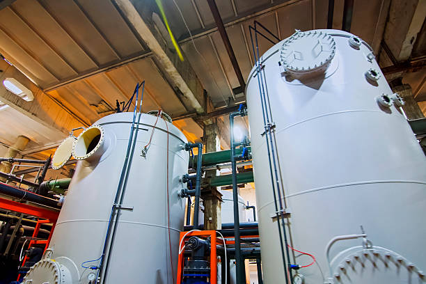 istock Pressure vessels in production Pressure tanks. 2209398323