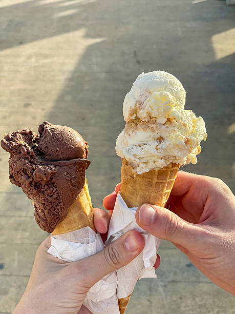 istock Enjoying Ice Cream Outdoors 2209401232