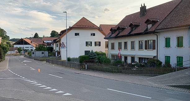 istock Village of Preles, Switzerland 2209404335