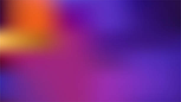 istock Violet Purple, Pink, Orange, Yellow and Navy Blue Defocused Blurred Motion Gradient Abstract Background Vector 2209406351