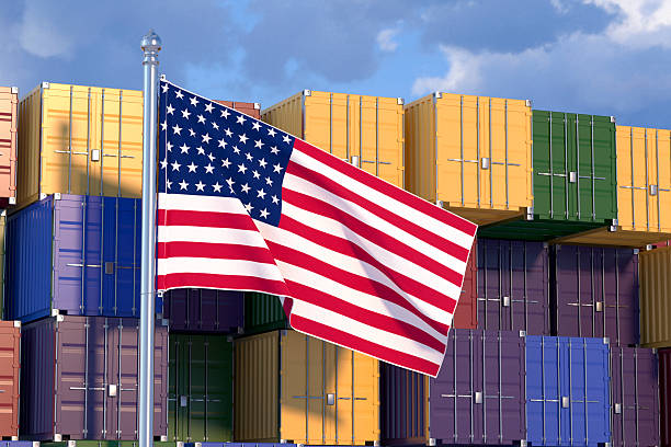 istock American Tariffs, US Government Import Taxation, Trade War Policy 2209411805