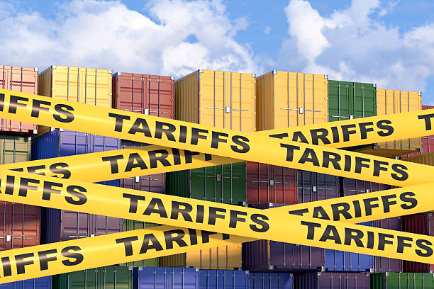 istock American Tariffs, US Government Import Taxation, Trade War Policy 2209411949