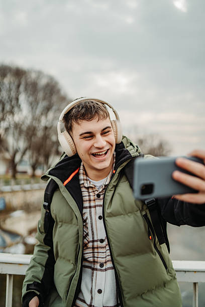istock Young adult caucasian man student smile 2209413089