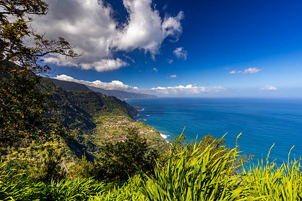 istock Madeira landscape with mountains and ocean view 2209417837