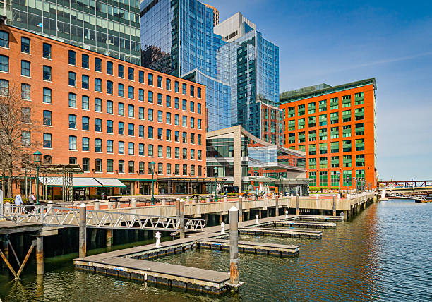 istock Boat Slips along the Harborwalk 2209419296