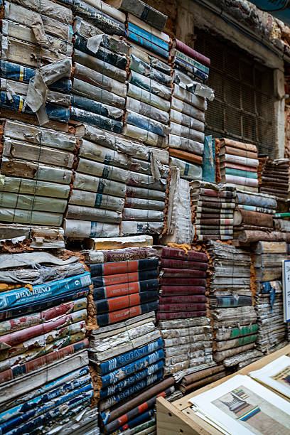 istock tons of books in the libreria acqua alta 2209425501