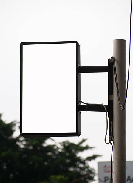 istock Blank outdoor sign for advertising. 2209436870
