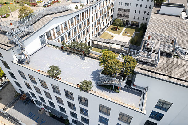 istock aerial view modern office building 2209461403