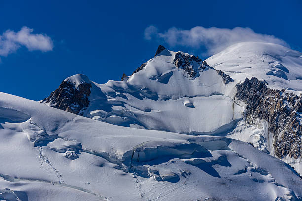istock Chamonix Montblanc alpine mountain summits landscape 2209469879