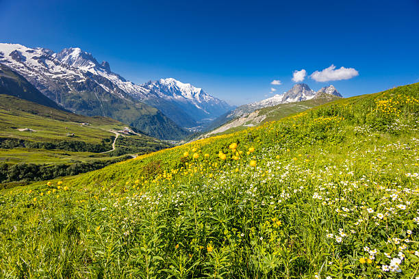 istock Chamonix Montblanc alpine mountain summits landscape 2209471995