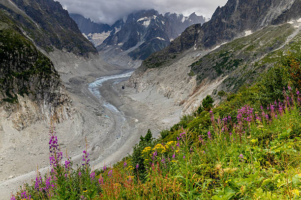 istock Chamonix Montblanc alpine mountain summits landscape 2209485542
