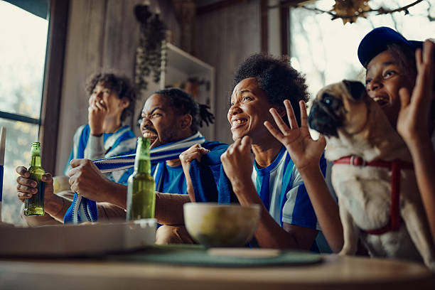 istock Yay, they've scored a goal! 2209494193