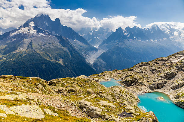 istock Chamonix Montblanc alpine mountain summits landscape 2209495018