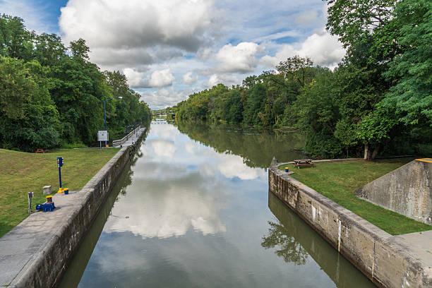 The Historic Lock #C-9 in Upstate New York
