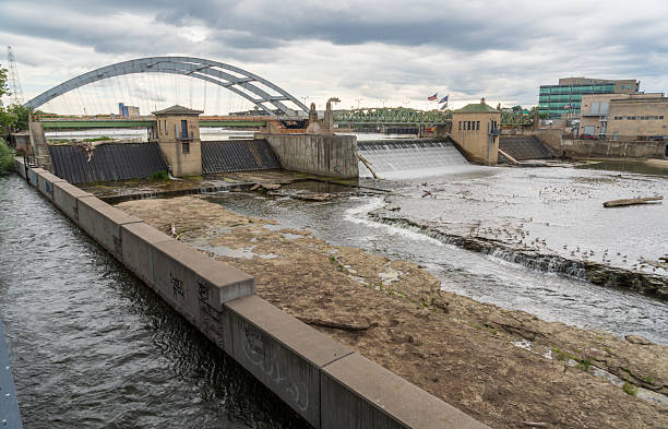 istock The Rochester Overlook with Waterfall and City Skyline 2209498332