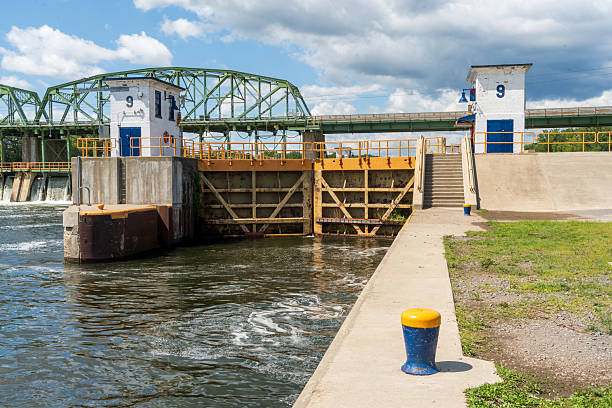 istock Erie Canal Lock #9 in Upstate New York 2209499599