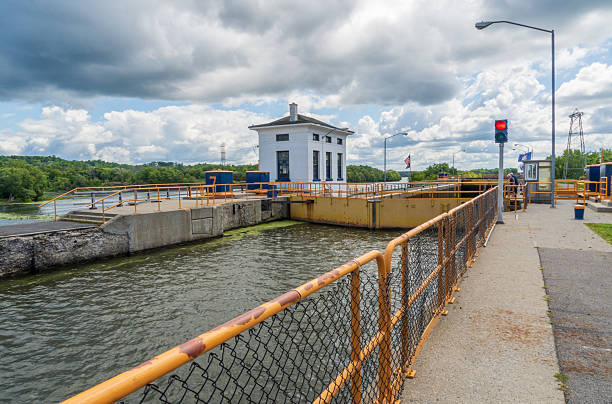 istock Erie Canal Lock #7 in Upstate New York 2209500200