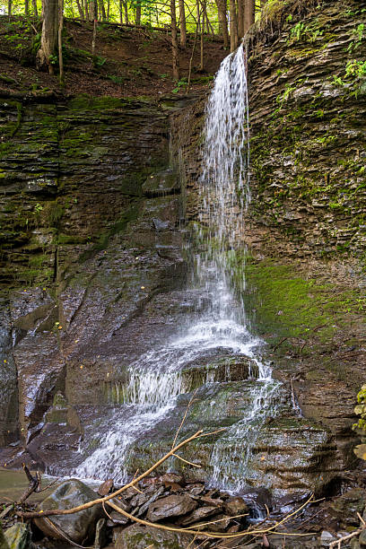 istock Moonhill Road Waterfall in Upstate New York 2209500648