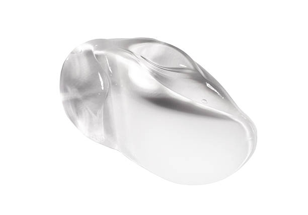 istock cosmetic smears cream gel texture on a white background 2209502440