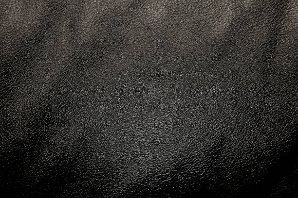 istock Black leather texture background showing close up detail 2209505663
