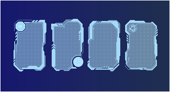 Interface Frame Border Set Stock Illustration - Download Image Now ...