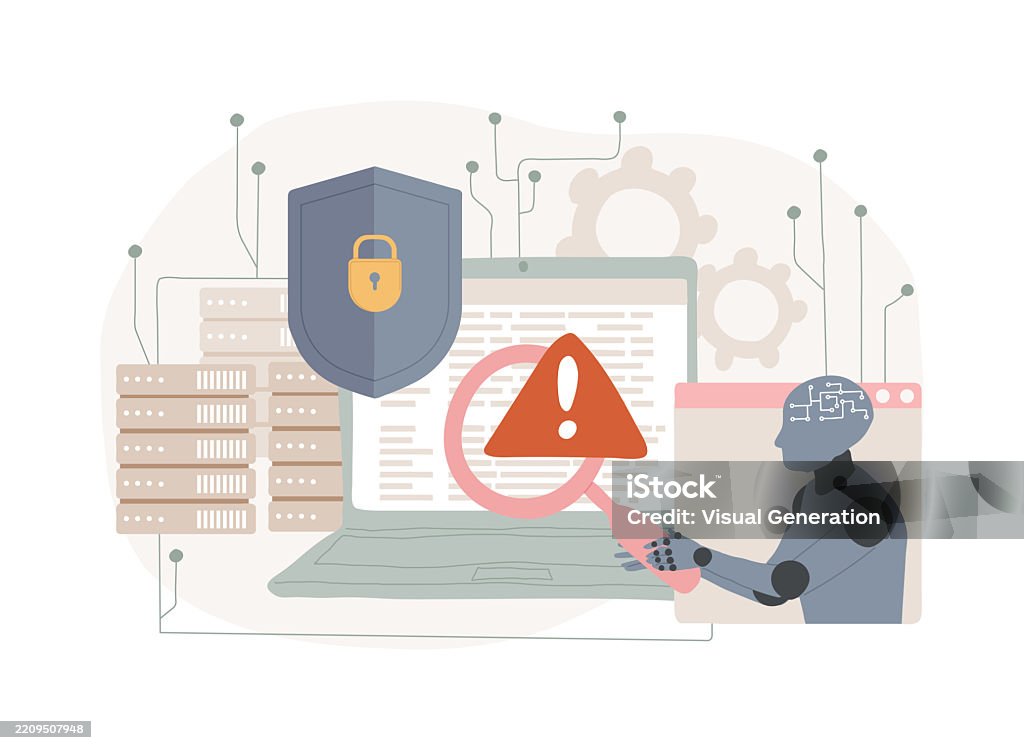Vulnerability Abstract Aibacked Vulnerability Assessment Abstract Concept Vector Illustration ...