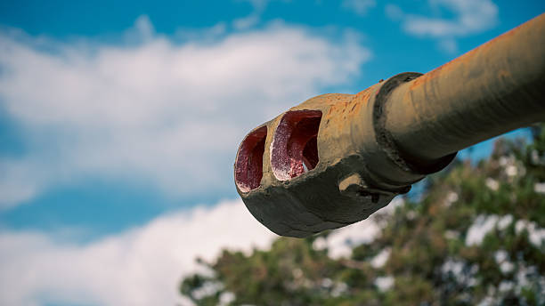 istock old weapon is an artillery cannon 2209511948