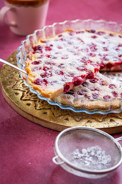 istock Traditional french pie clafoutis with cherry 2209512024