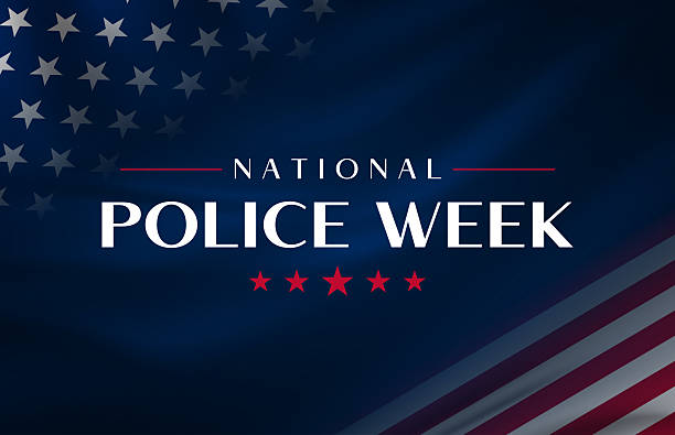 National Police Week poster, card. Vector National Police Week poster, card. Vector illustration national police week stock illustrations