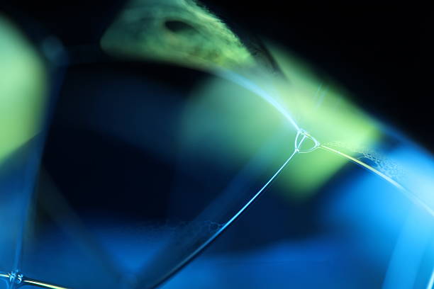 istock Green and blue liquid phenomenal structure, scientific background 2209525429