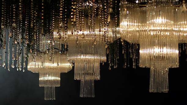 istock Crystal light chandelier, Table decoration, Hanging chandelier 2209527533