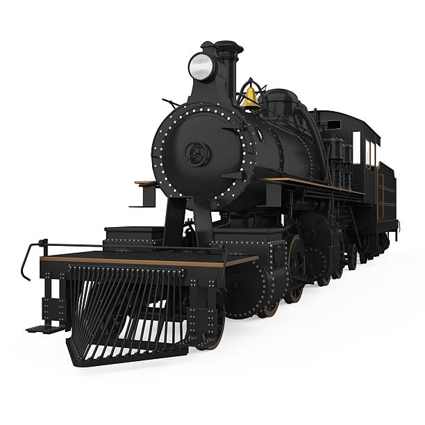 istock Old Steam Locomotive Isolated 2209545532
