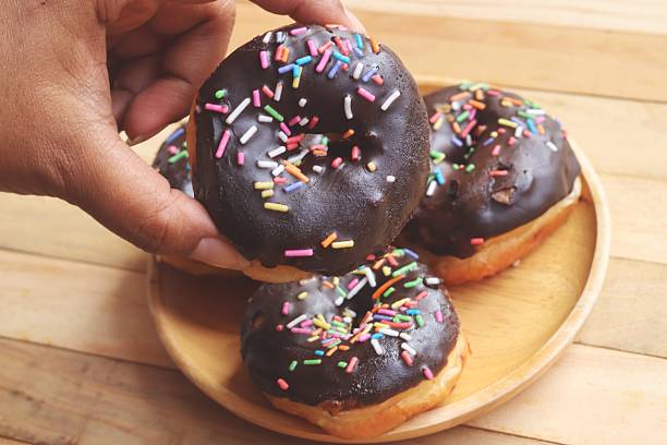 istock Chocolate donut baked bakery homemade 2209550797