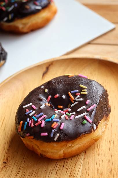 istock Chocolate donut baked bakery homemade 2209550820