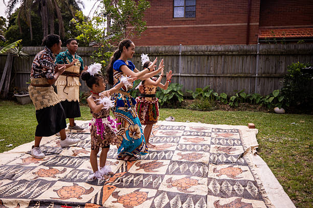 istock Tongan Traditional Dance 2209557041