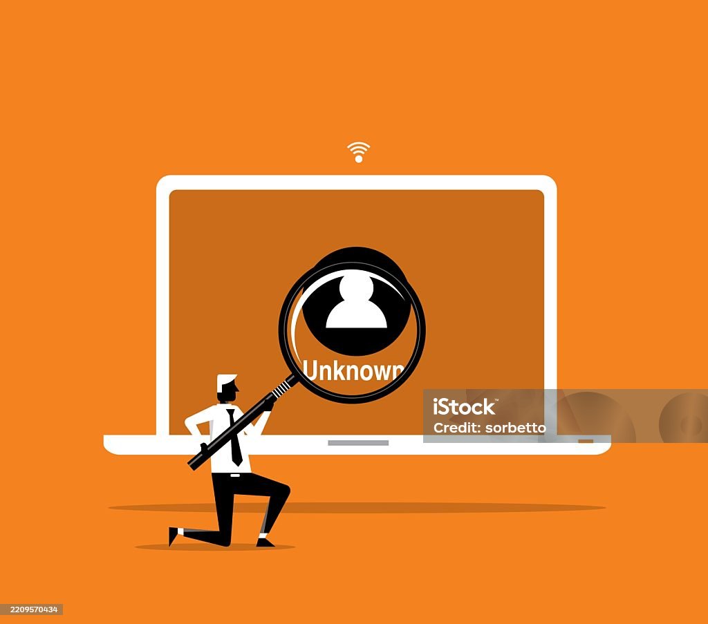 Computer Scamming Images Scammer Computer Businessman Stock Illustration - Download Image Now ...