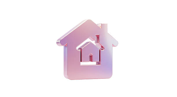 istock Isolated Home Symbol with Interior Cutout 2209577543