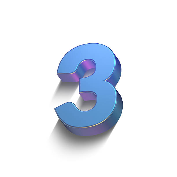 istock set of blue 3d metallic extruded numbers, 3d illustration, 2209577962