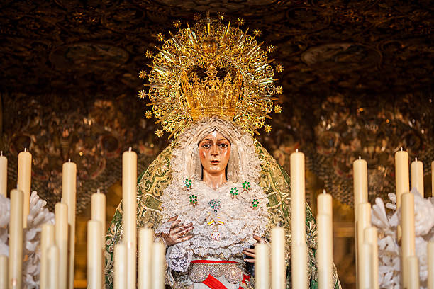 istock Macarena waits for Good Friday procession in Seville 2209596158
