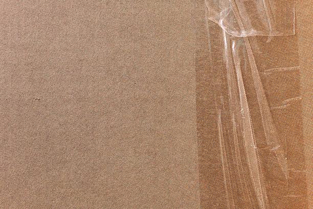 istock Abstract cardboard with circles with tape. 2209599911