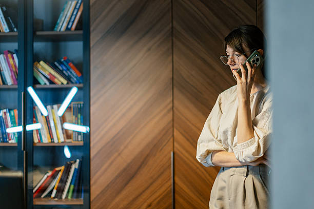 istock Woman working in home office 2209602126